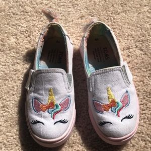 Toms Sparkle Unicorn EUC Tiny 8
